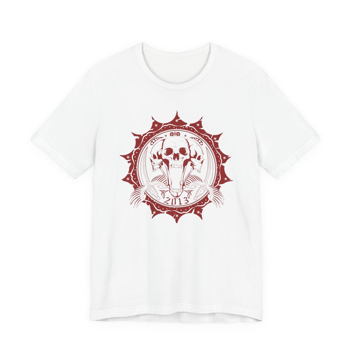 Skull Elephant Mandala Tee Boho Skull Graphic Shirt Art-51