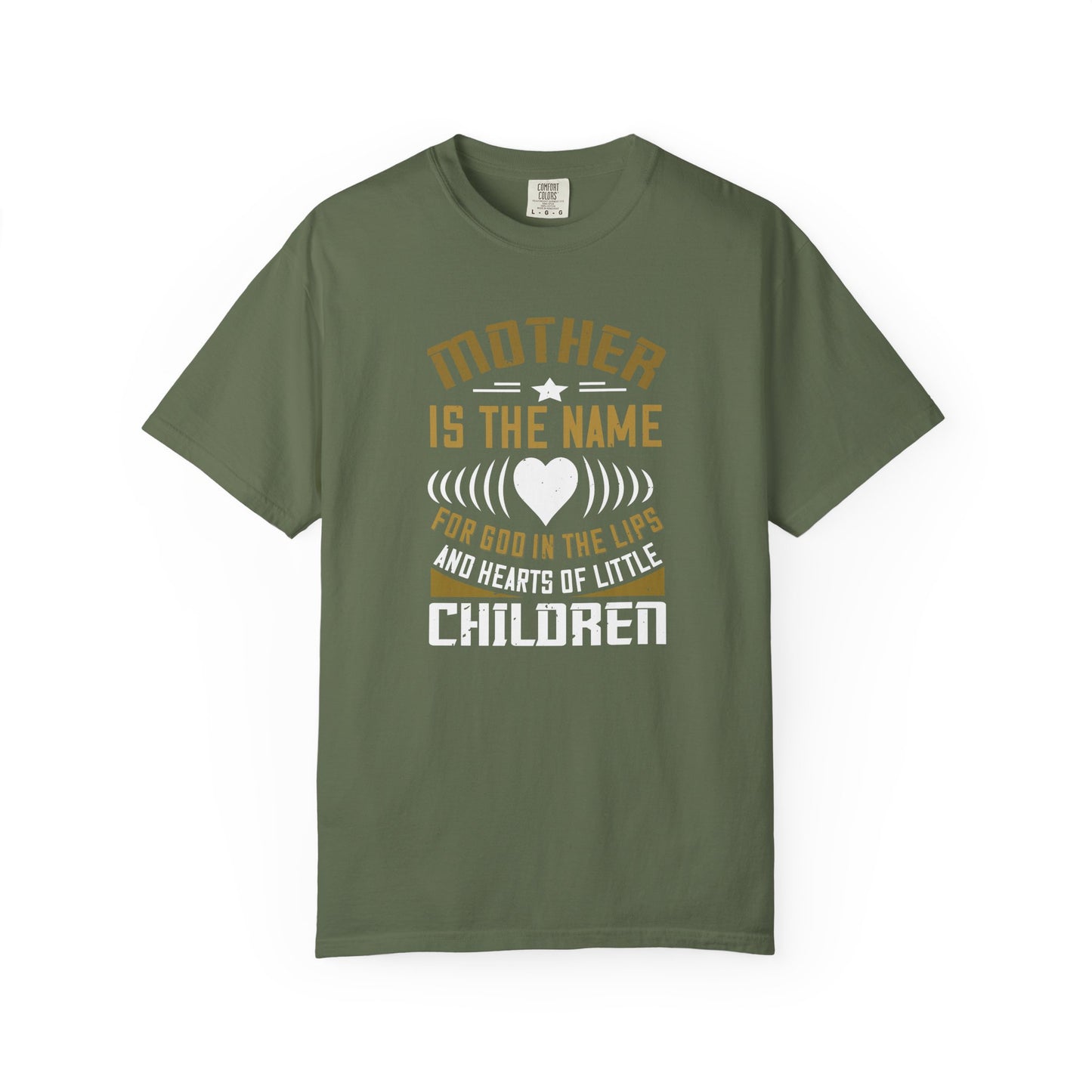 Mom T-shirt Mother Day Mama Tee Unisex Comfort Colors Garment-Dyed Cotton h83