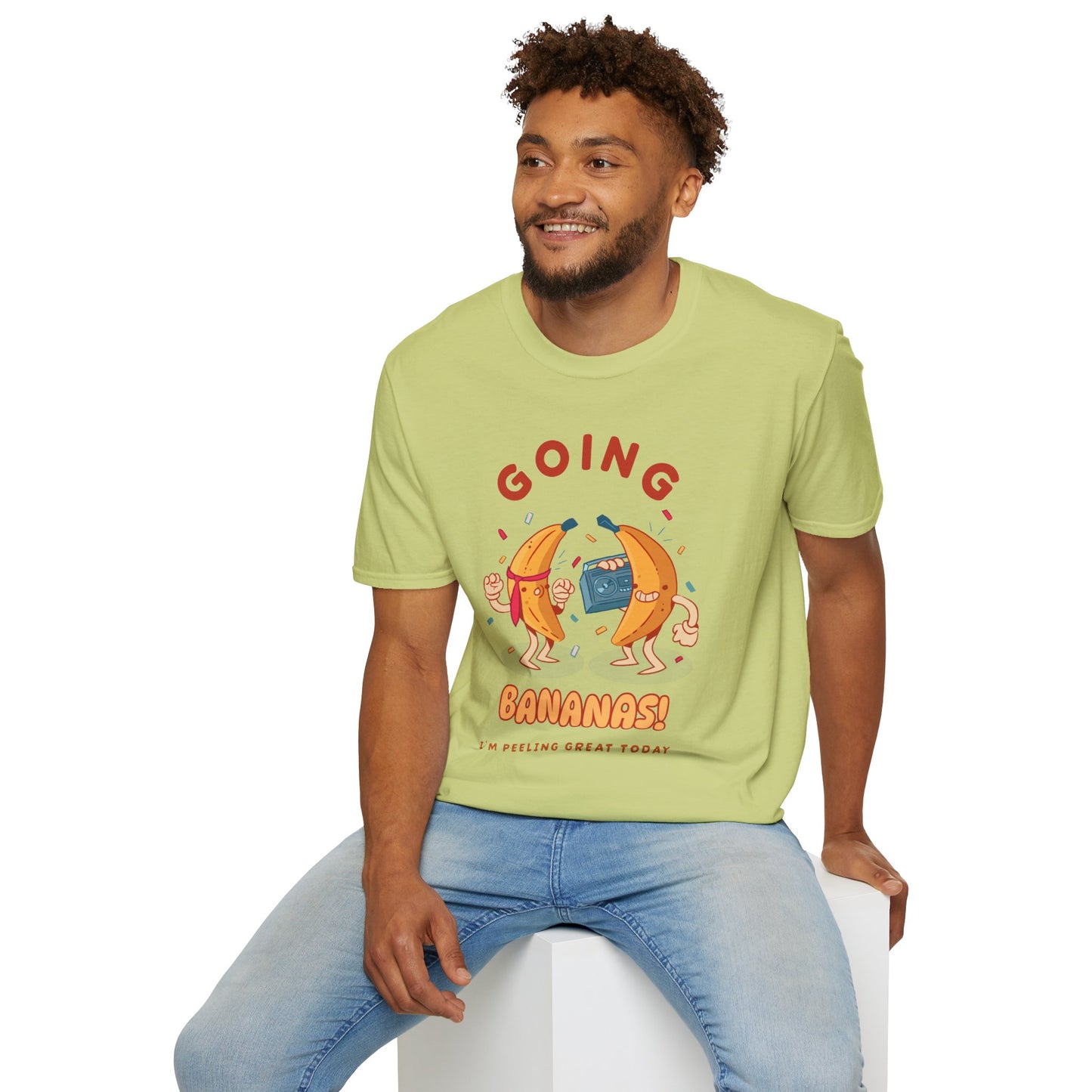 Food Tees, Funny Food T Shirts, Funny T Shirts, Shirt with Banana, Banana T Shirt, Funny Banana Shirt