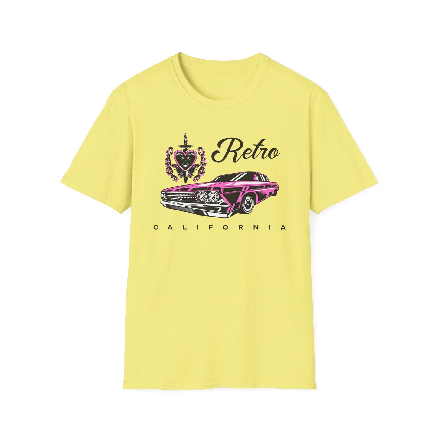 Retro T Shirt, Retro Design Shirt, Retro Art Tee Shirt, T-shirt with Retro Style