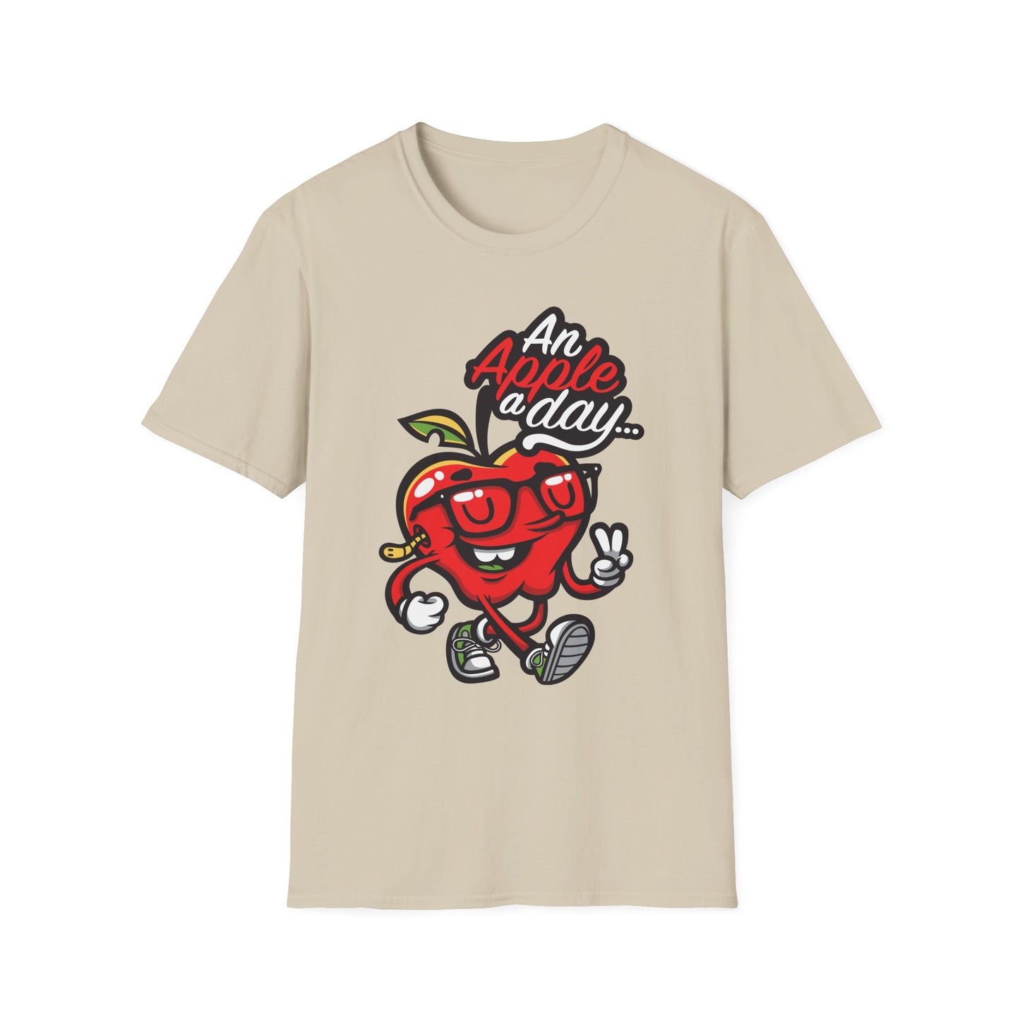 Cartoon T Shirt Animation Tee Funny Tee Unisex Softstyle Cotton Shirt Gildan Softstyle 64000