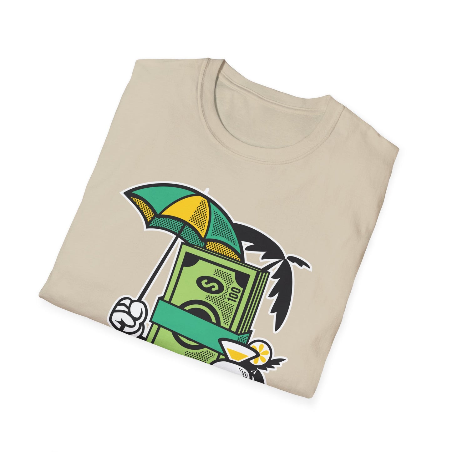 Cartoon T Shirt Animation T Shirt Funny Tee Unisex Softstyle Cotton Tee Art Design 64000