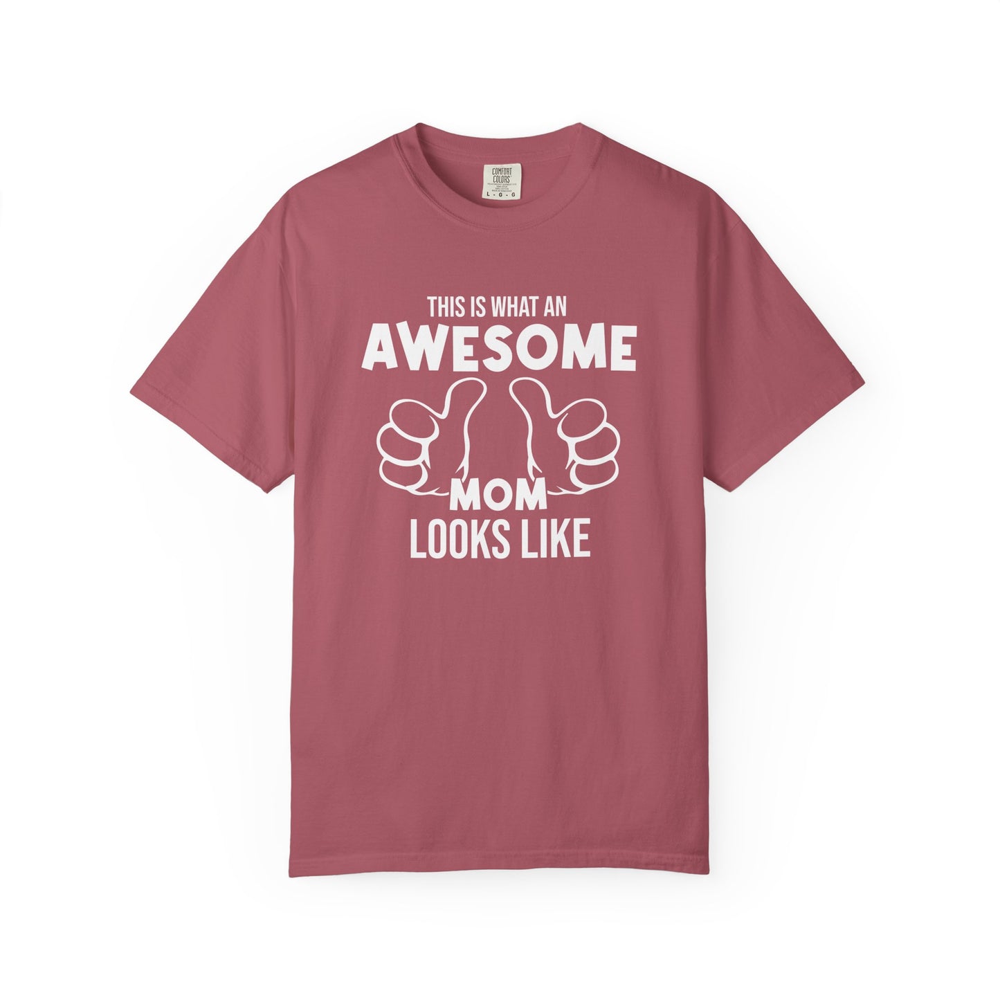 Mom T-shirt Mother's Day Mama Tee Unisex Comfort Colors Garment-Dyed Cotton h25