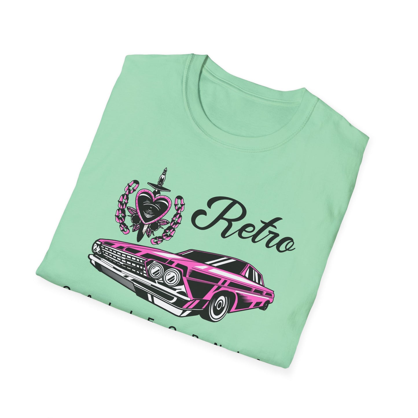 Retro T Shirt, Retro Design Shirt, Retro Art Tee Shirt, T-shirt with Retro Style