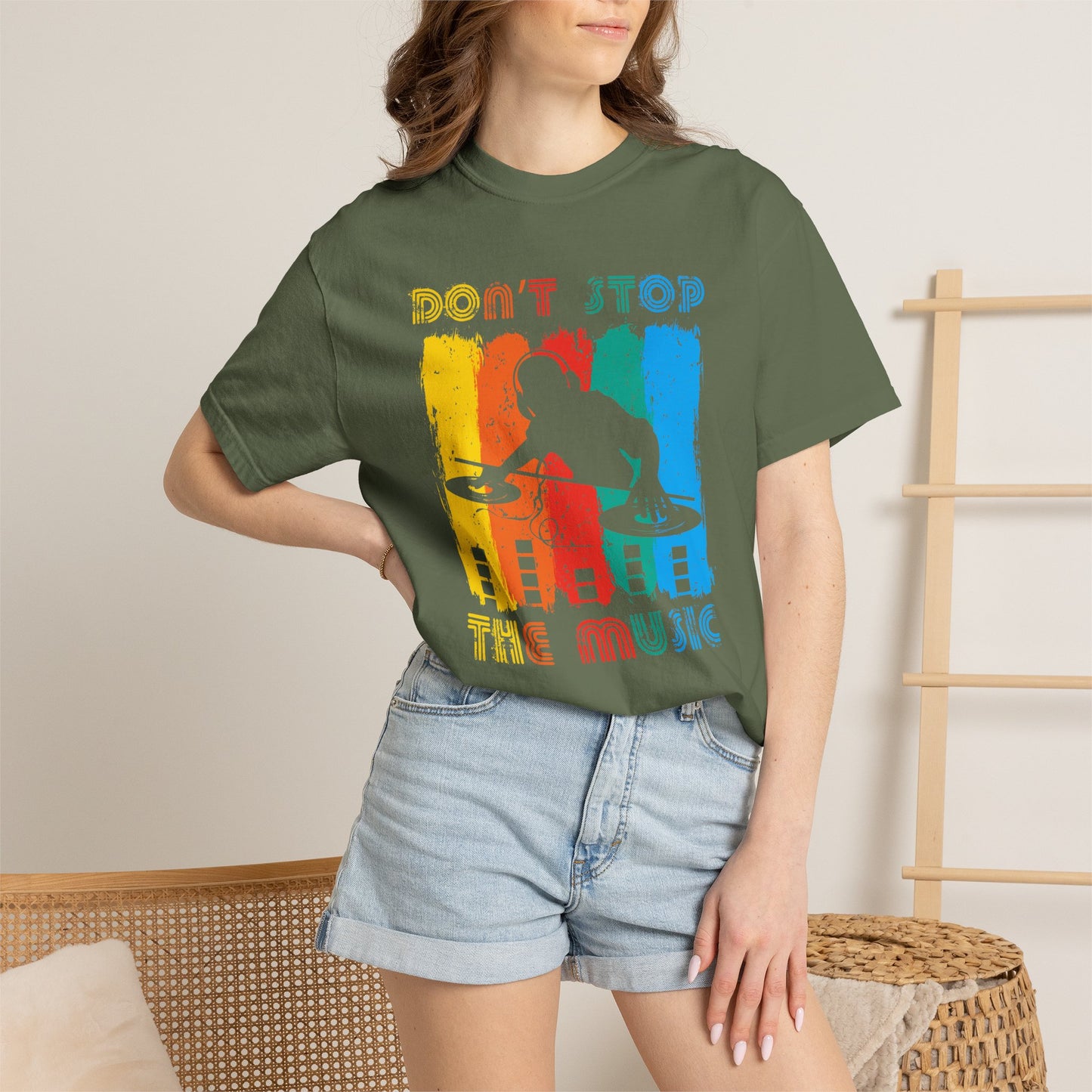 Music Graphic Design Unisex Cotton T-shirt 014