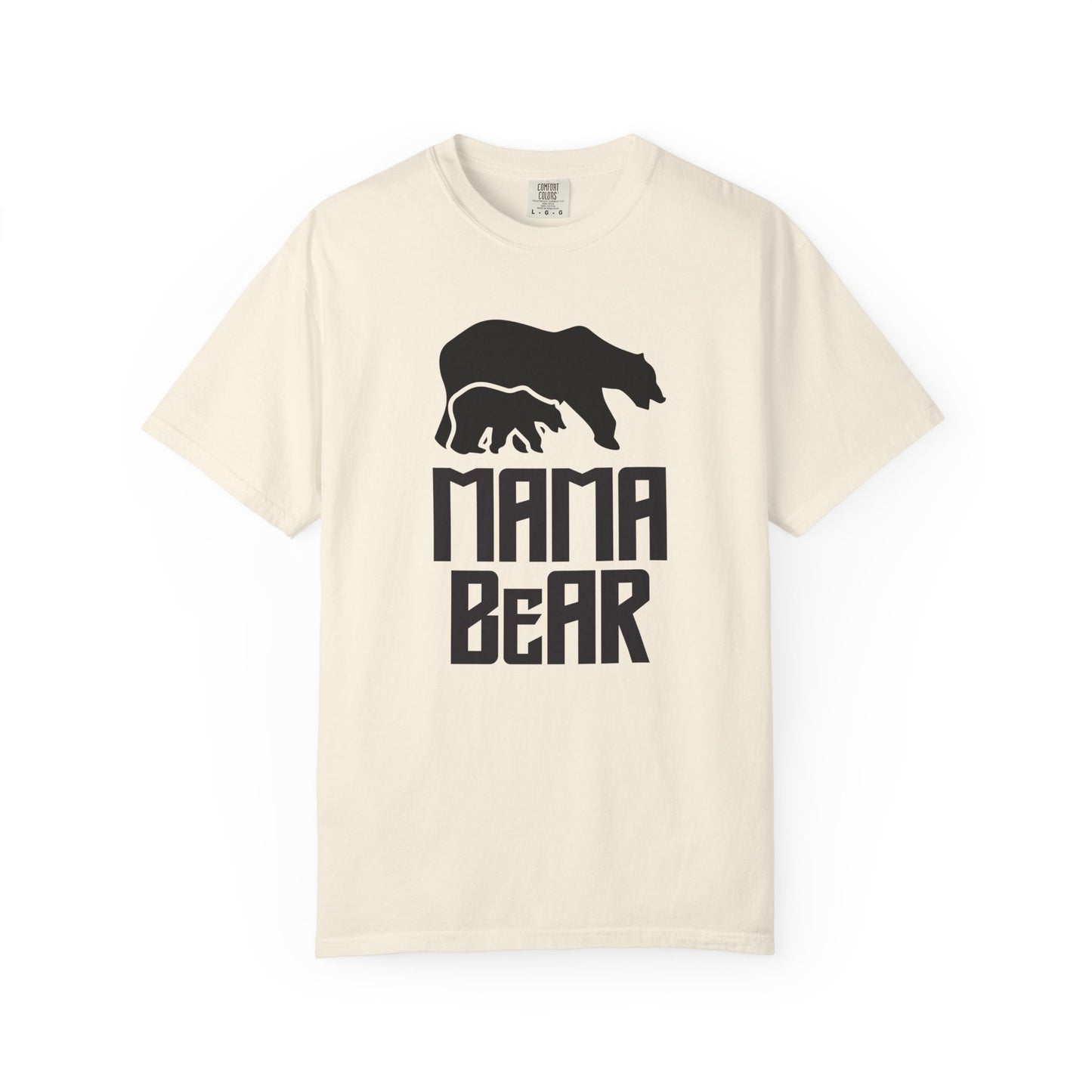 Mama Bear Mom T-shirt Mother's Day Mama Tee Unisex Comfort Colors Garment-Dyed Cotton h12