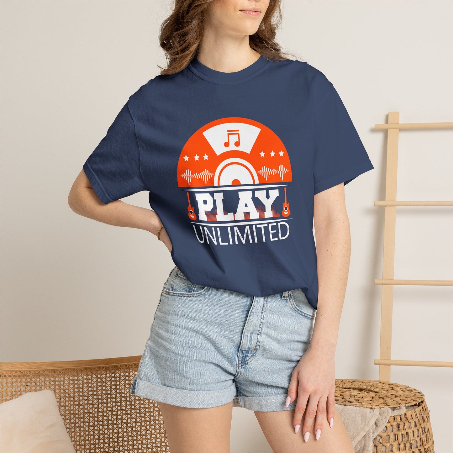 Music Graphic Design Unisex Cotton T-shirt 079