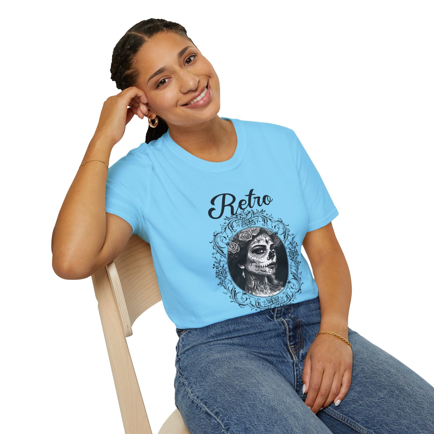 Retro T Shirt, Retro Design Shirt, Retro Art Tee Shirt, T-shirt with Retro Style