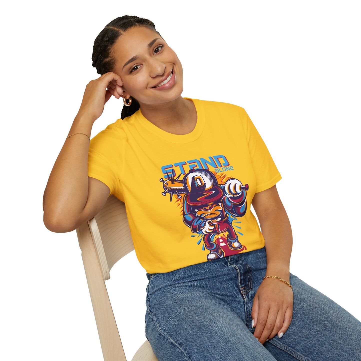 Cartoon T Shirt, Animation Design Shirt, Art Design T-Shirt, T Shirt with Graphic Design 119