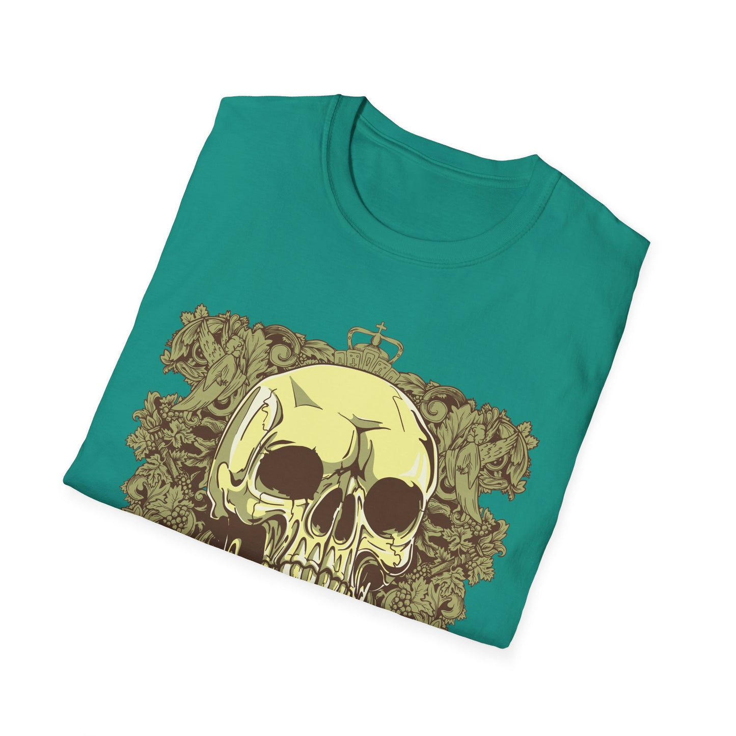 Skull T Shirt, Skull Design Shirt, Skull Art Tee Shirt, T-shirt with Skull 2
