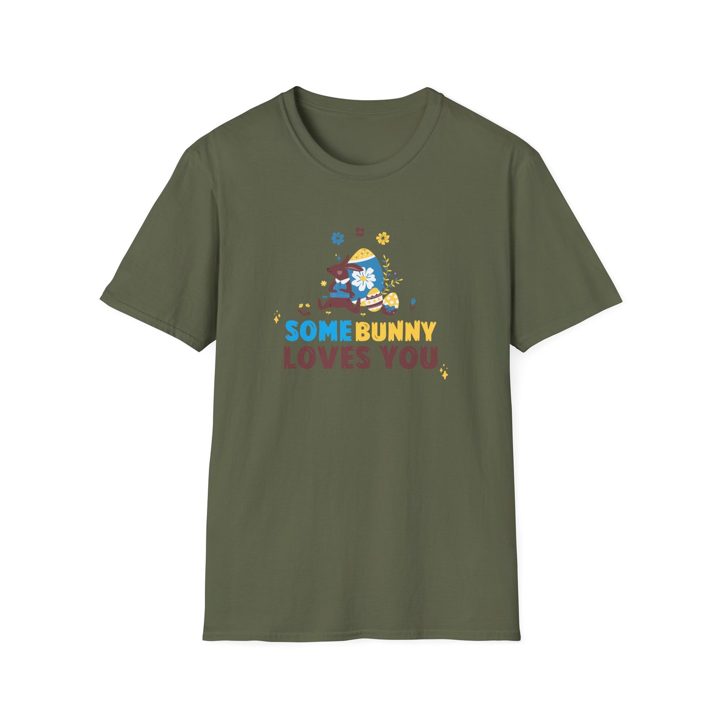 Easter Bunny T-Shirt, Tee Shirt with Easter Signature, T Shirt with Easter Prints, Tee Shirt with Easter Design - 15
