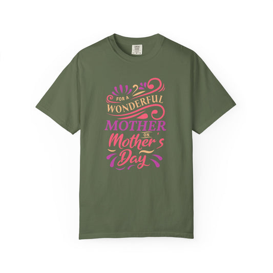 Mom T-shirt Mother's Day Mama Tee Unisex Comfort Colors Garment-Dyed Cotton h18