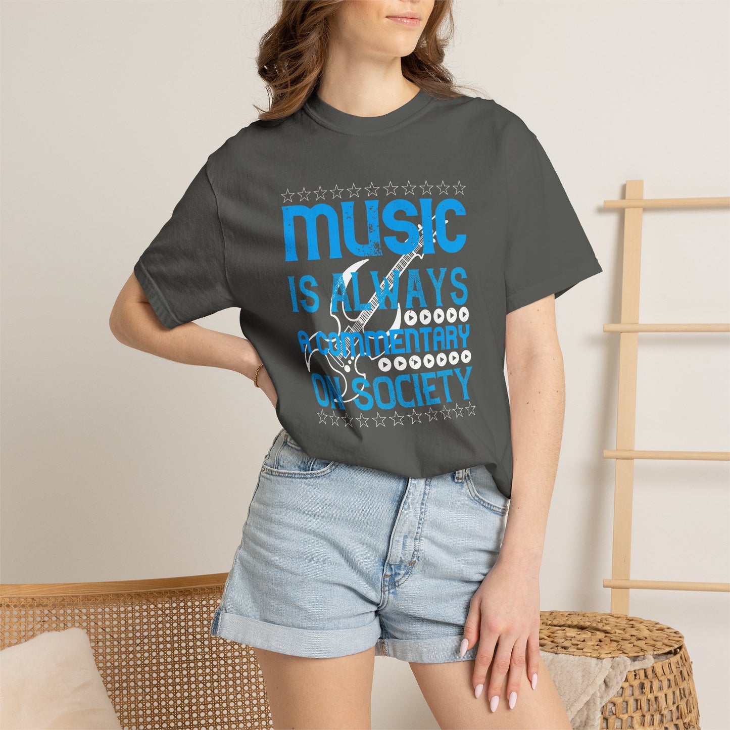 Music Graphic Design Unisex Cotton T-shirt m26