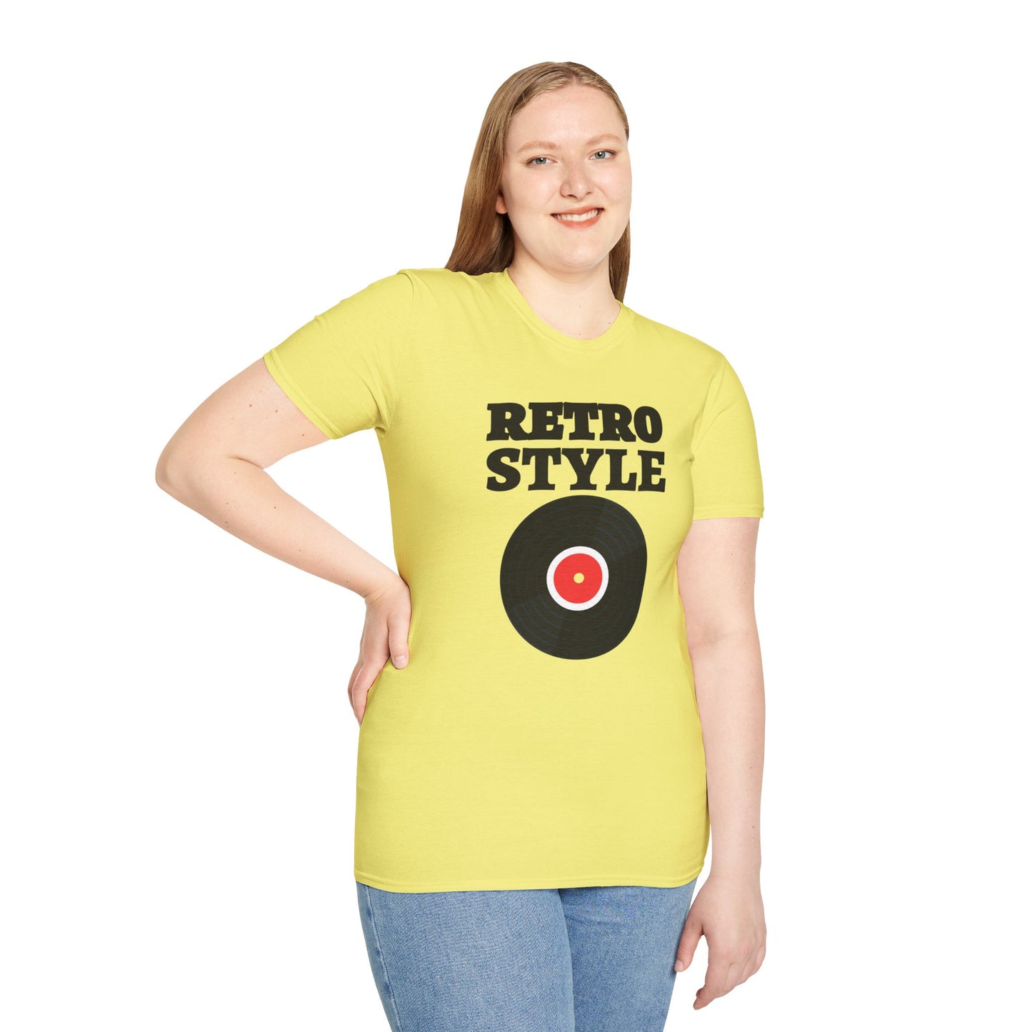 Retro T Shirt, Retro Design Shirt, Retro Art Tee Shirt, T-shirt with Retro Style