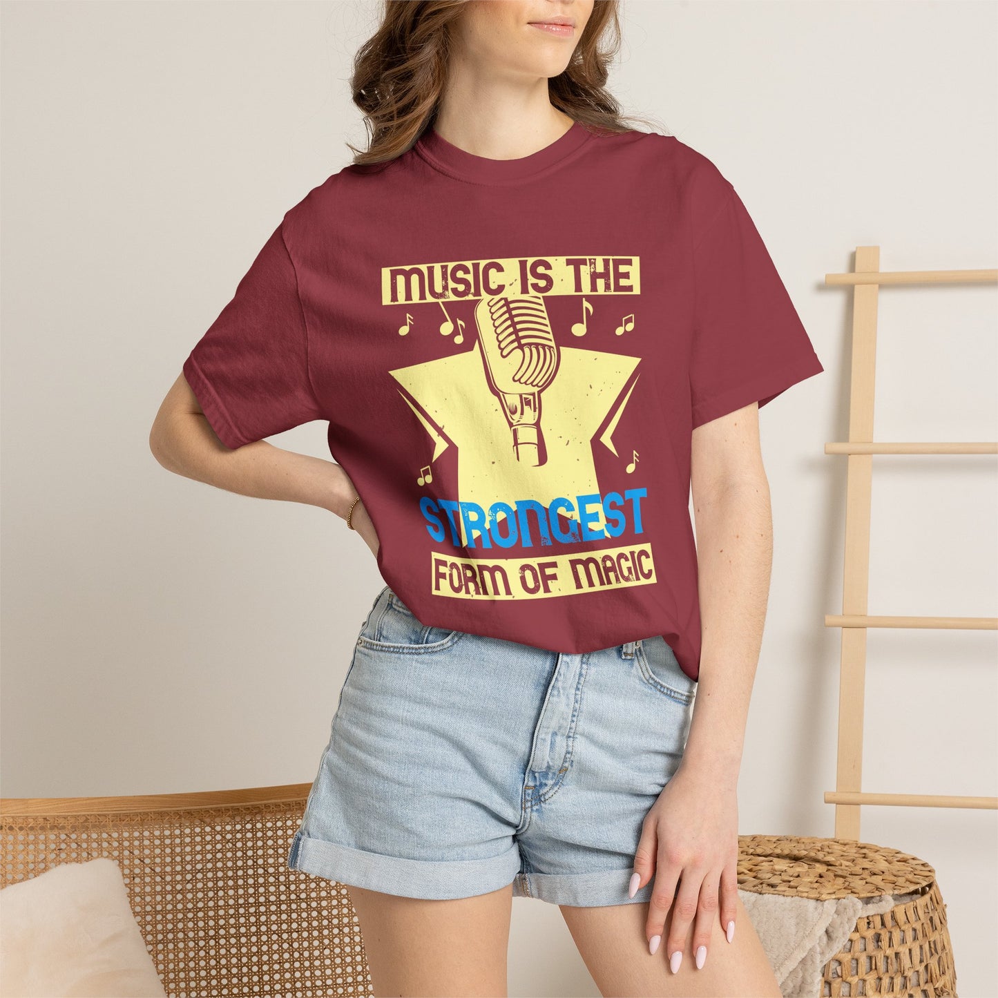 Music Graphic Design Unisex Cotton T-shirt m35