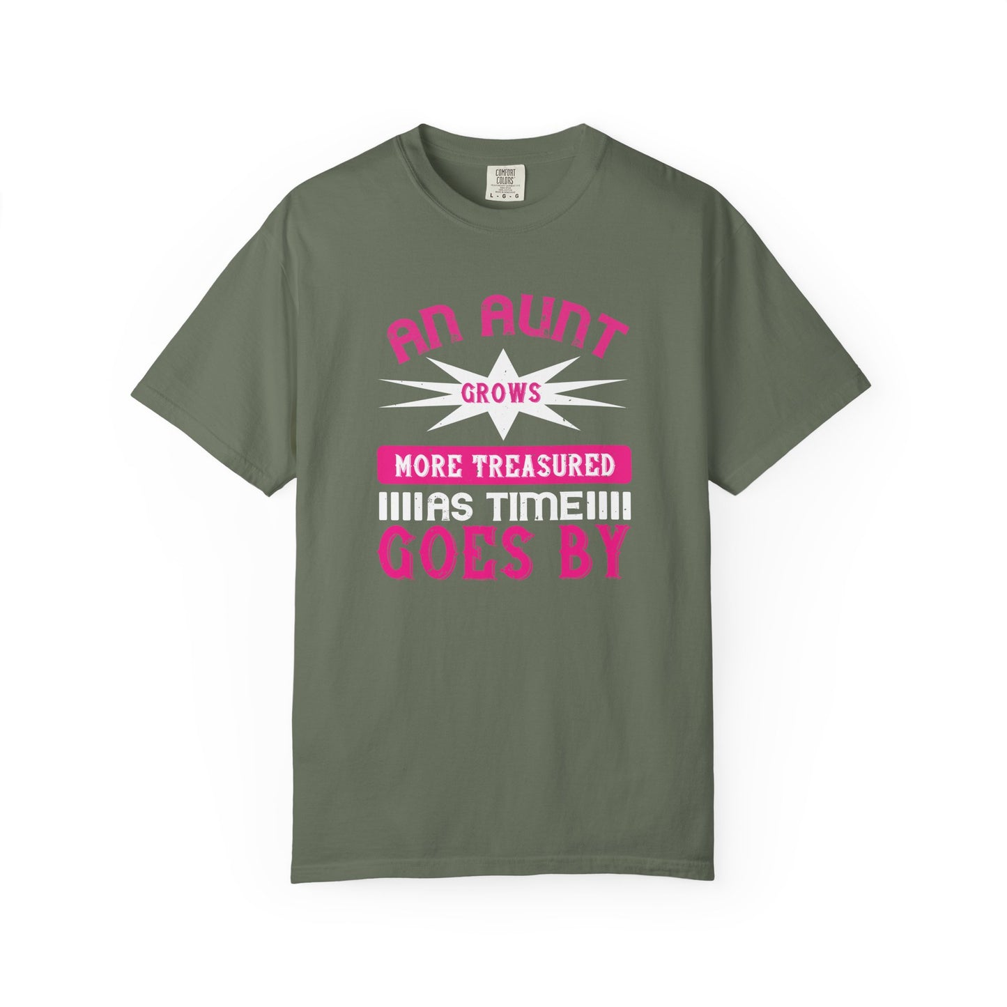An Aunt T-shirt Mother Day Mama Tee Unisex Comfort Colors Garment-Dyed Cotton h62