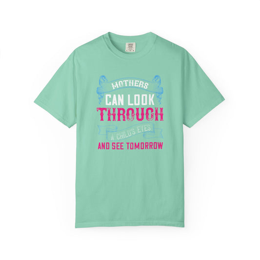 Mom T-shirt Mother Day Mama Tee Unisex Comfort Colors Garment-Dyed Cotton h86