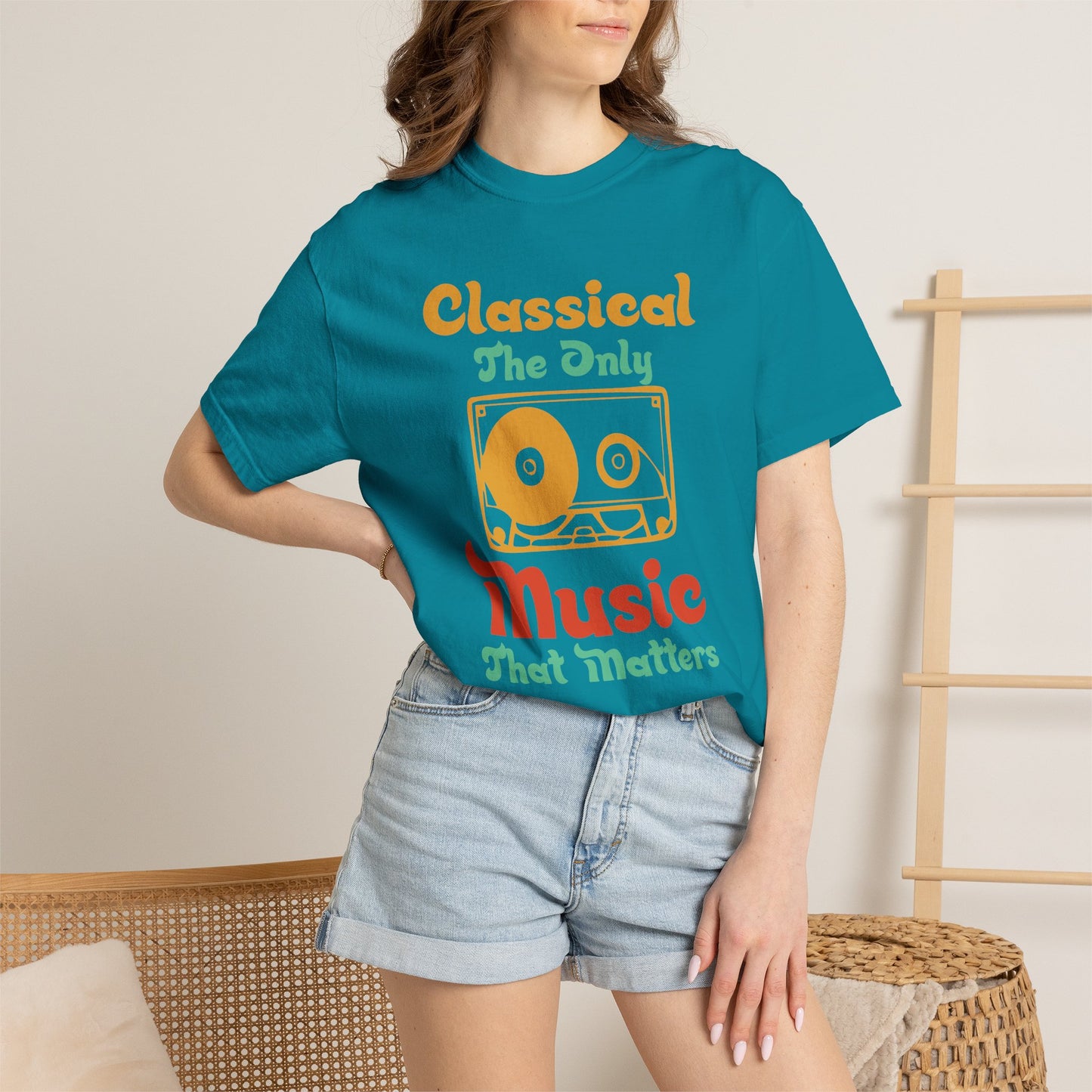 Music Graphic Design Unisex Cotton T-shirt 011