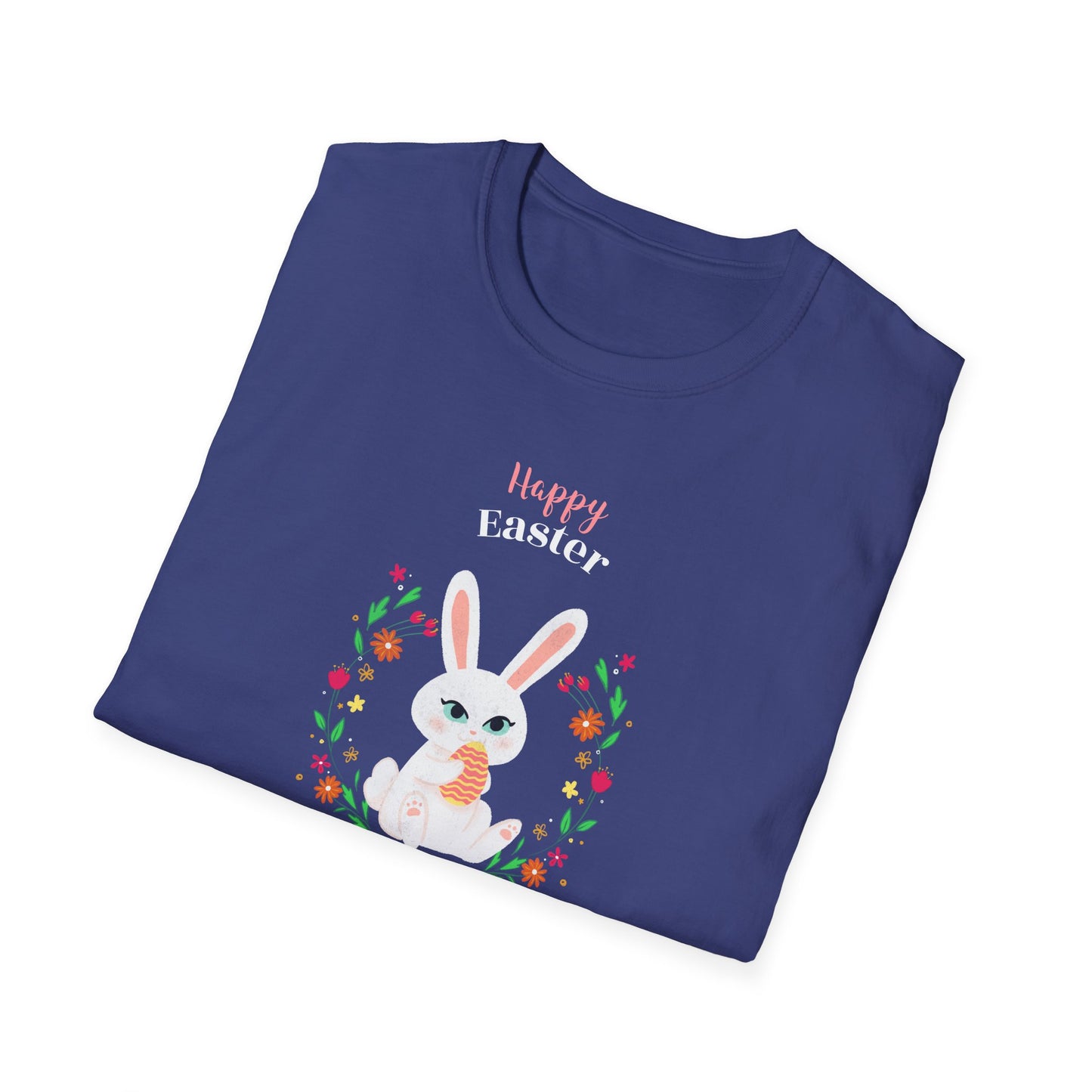 Easter Bunny T-Shirt, Tee Shirt with Easter Signature, T Shirt with Easter Prints, Tee Shirt with Easter Design - 12
