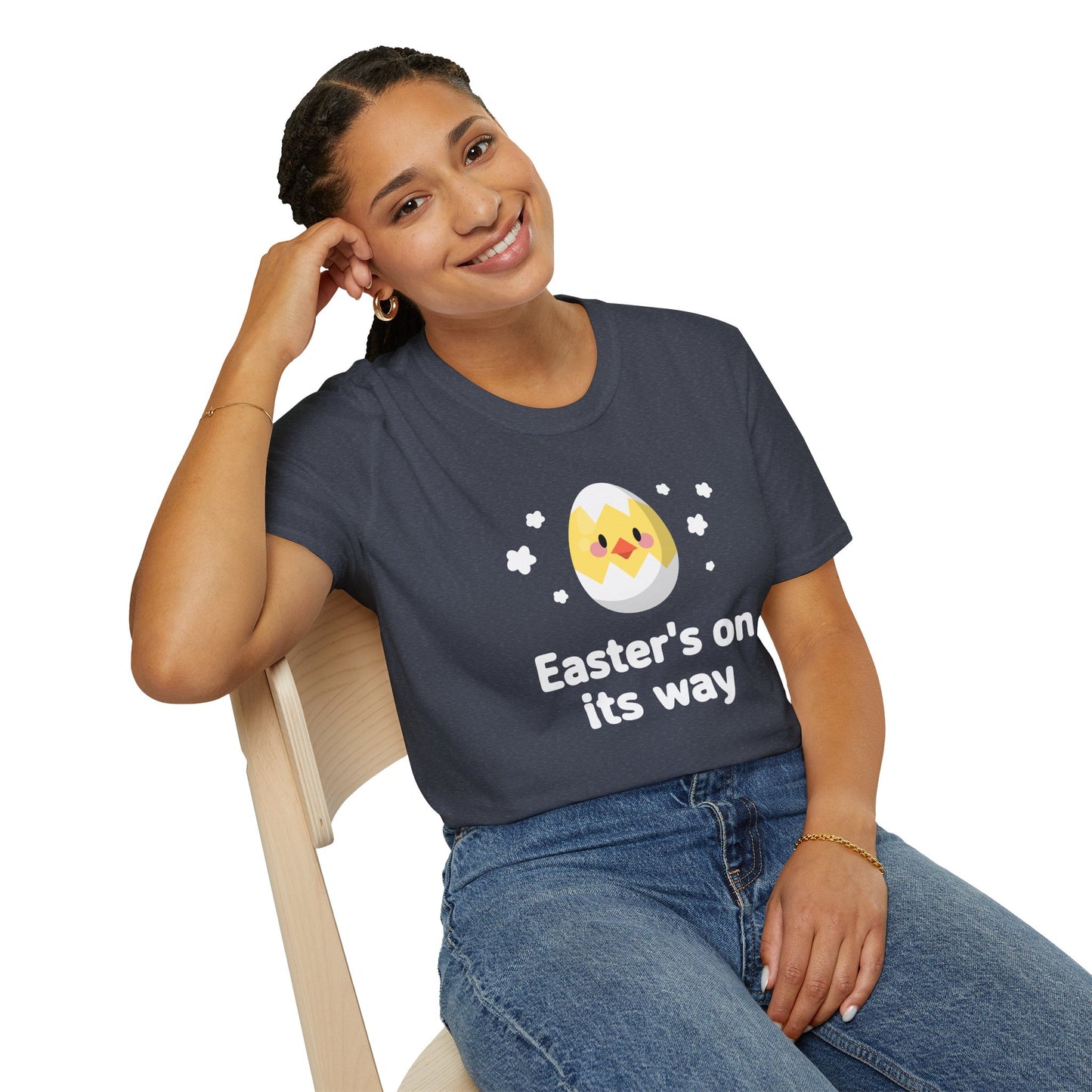 Easter Day T-Shirt, Tee Shirt with Easter Signature, T Shirt with Easter Prints, Tee Shirt with Easter Design - 1
