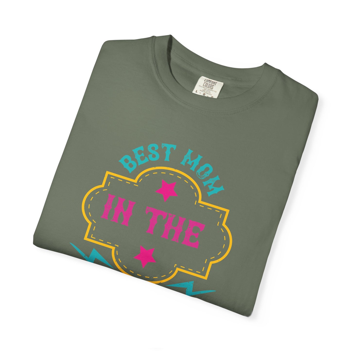 Mom T-shirt Mother Day Mama Tee Unisex Comfort Colors Garment-Dyed Cotton h65