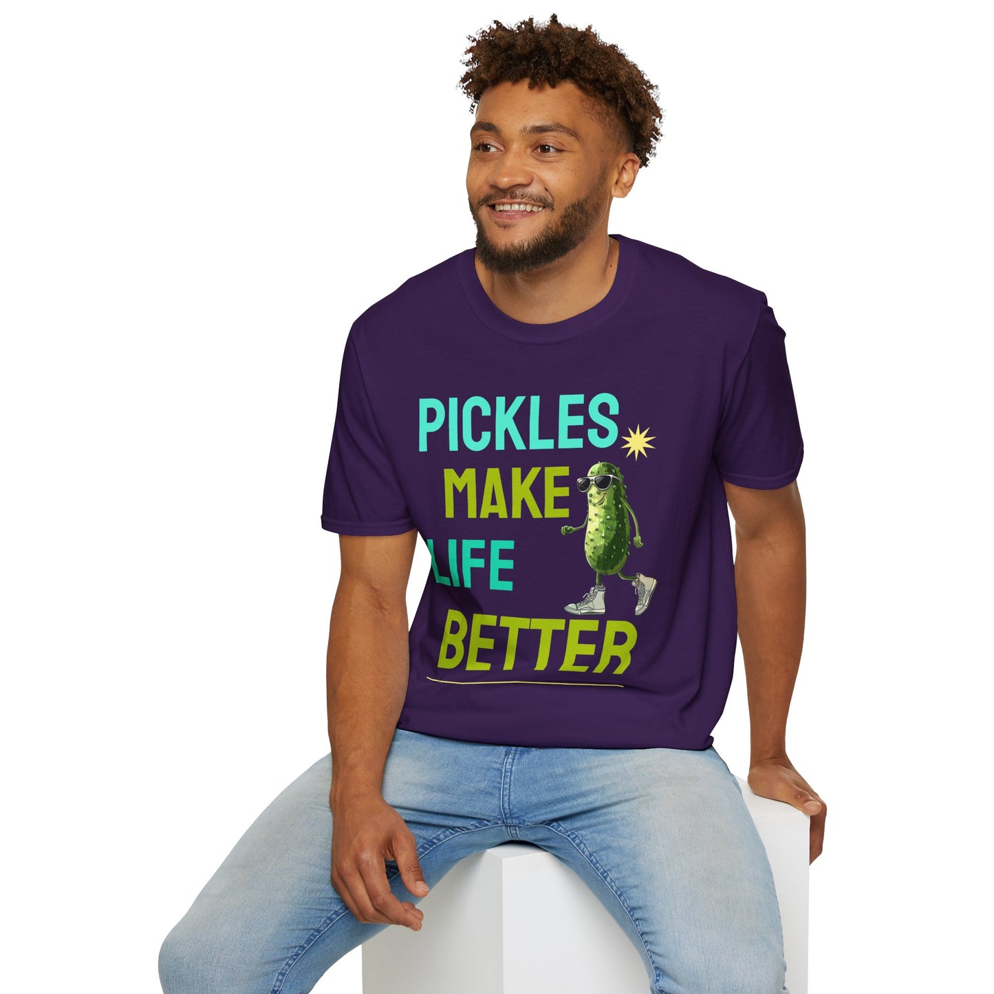 Food Tees, Funny Food T Shirts, Funny T Shirts, Shirt with Vegetables, Shirt with Pickle