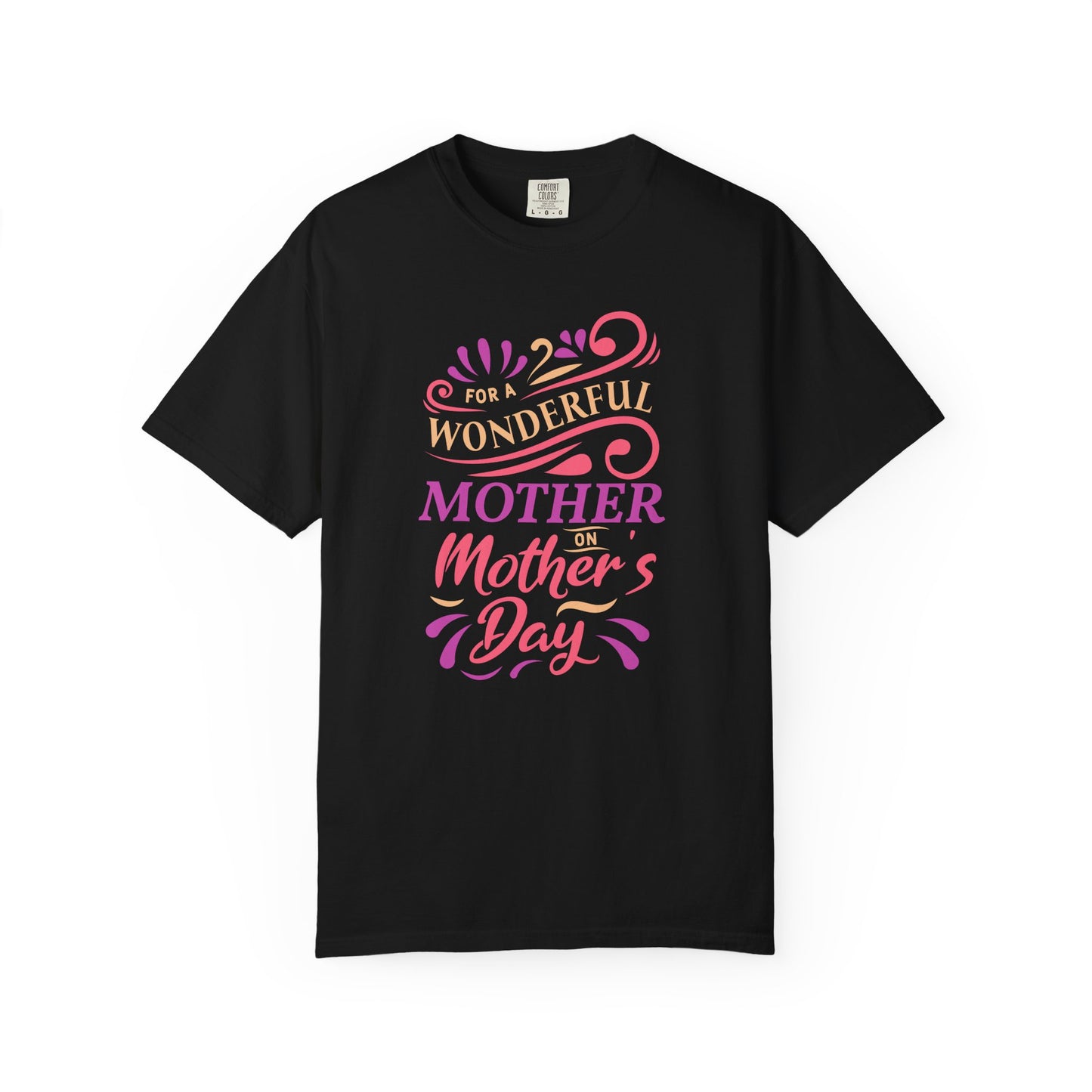 Mom T-shirt Mother's Day Mama Tee Unisex Comfort Colors Garment-Dyed Cotton h18
