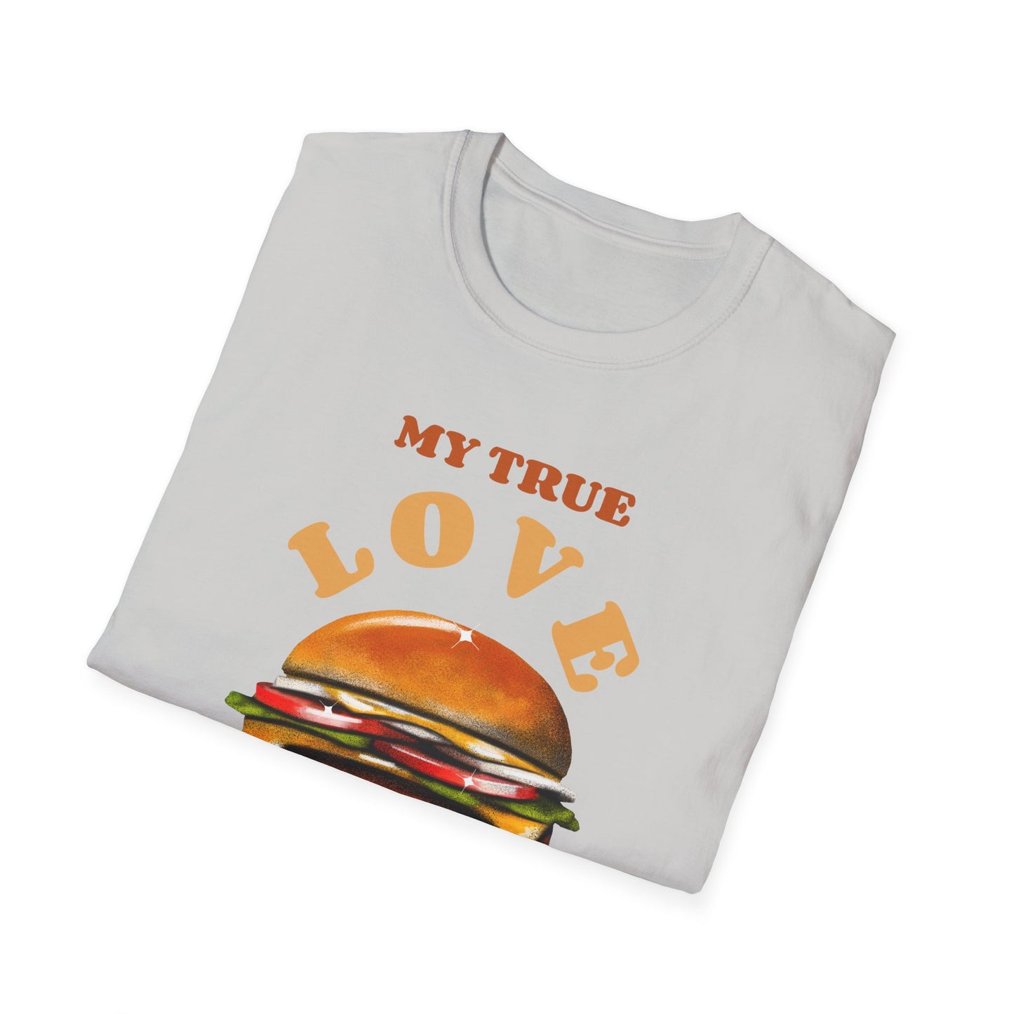 Food Tees, Funny Food T Shirts, Funny T Shirts, Shirt with Food, Junk Food Tees, Shirt with Burger, Burger T-Shirt