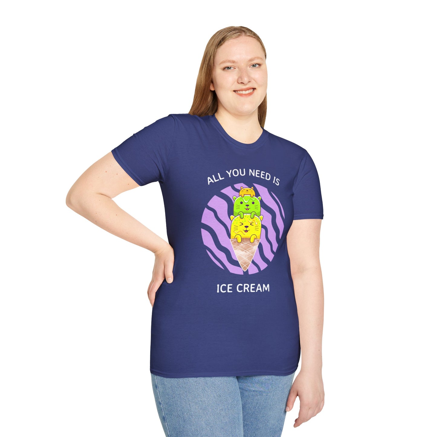 Food Tees, Funny Food T Shirts, Funny T Shirts, Shirt with Food, Junk Food Tees, Shirt with Ice Cream, Ice Cream T-Shirt