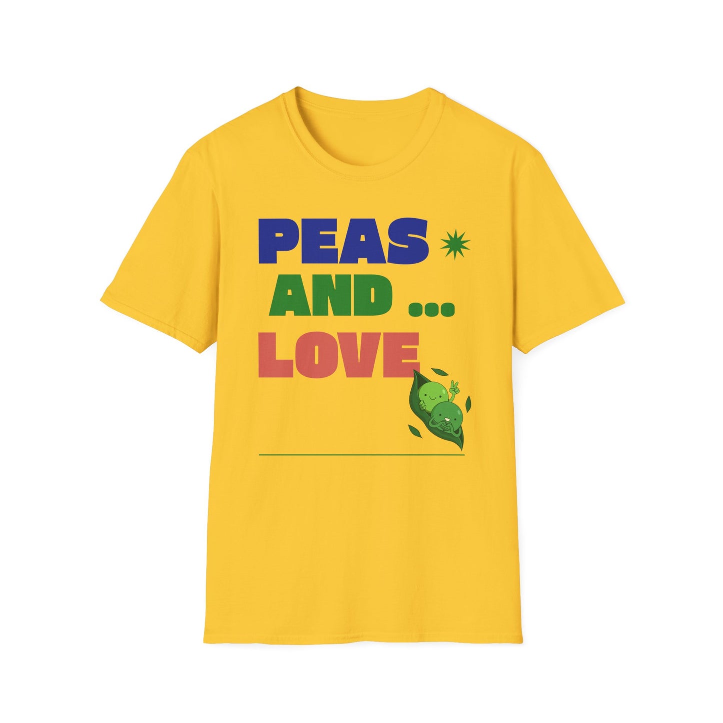 Food Tees, Funny Food T Shirts, Funny T Shirts, Shirt with Vegetables, Shirt with Peas