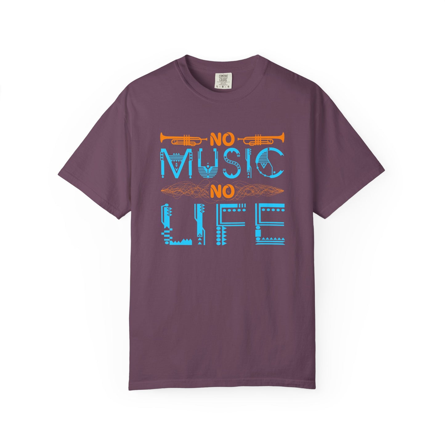 Music Graphic Design Unisex Cotton T-shirt  077