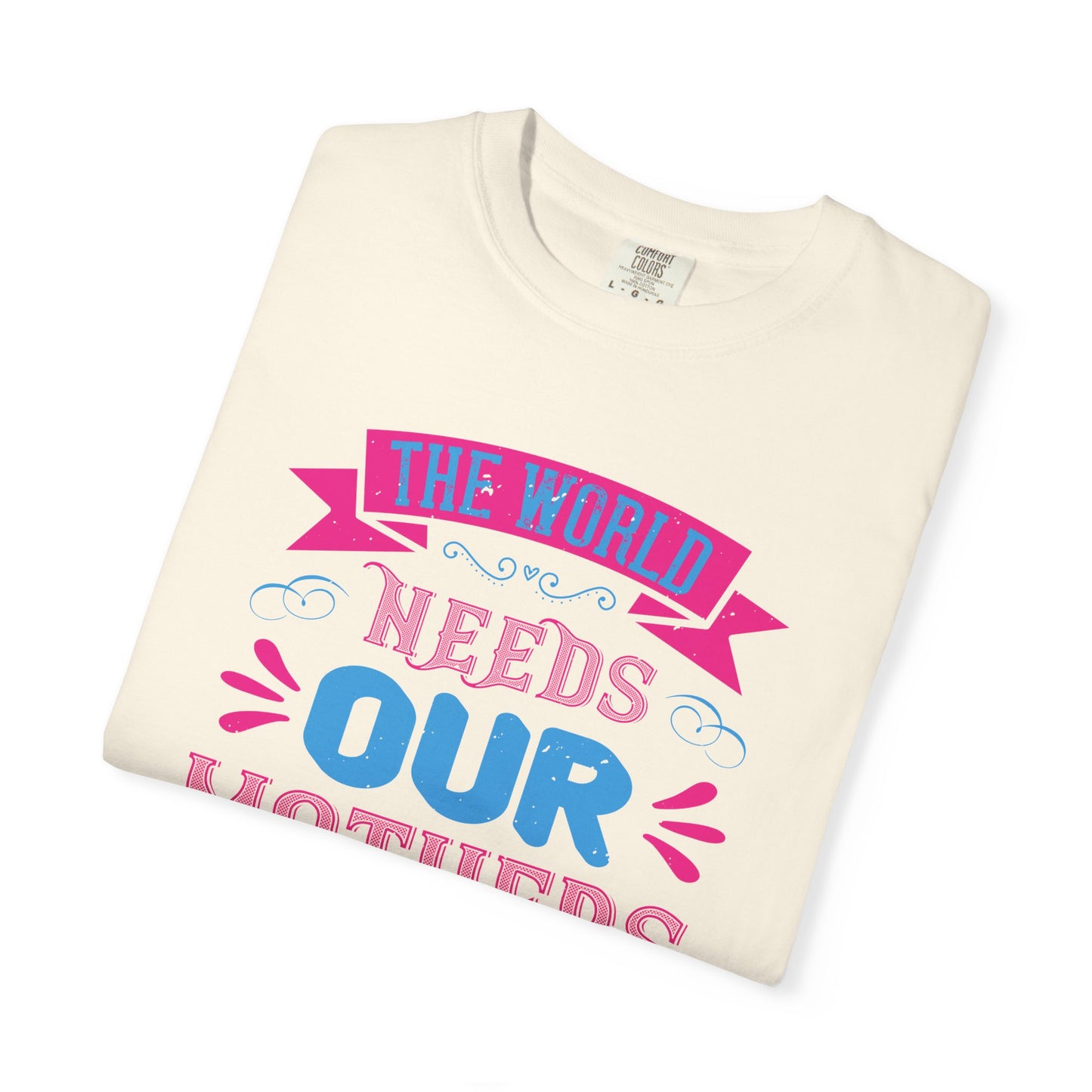 Mom T-shirt Mother Day Mama Tee Unisex Comfort Colors Garment-Dyed Cotton h95