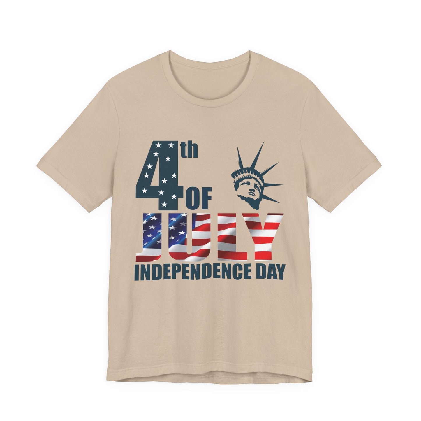 Independence Day Graphic Unisex Cotton T-Shirt 026