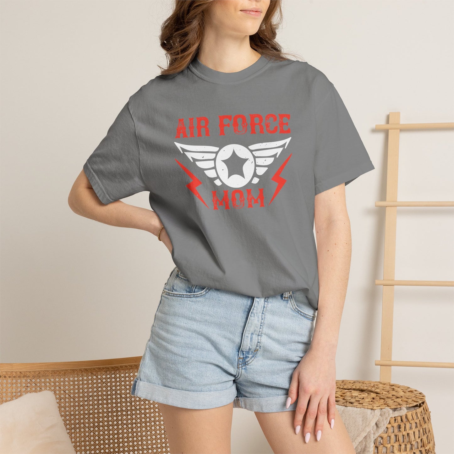 Mom T-shirt Mother Day Mama Tee Unisex Comfort Colors Garment-Dyed Cotton h60