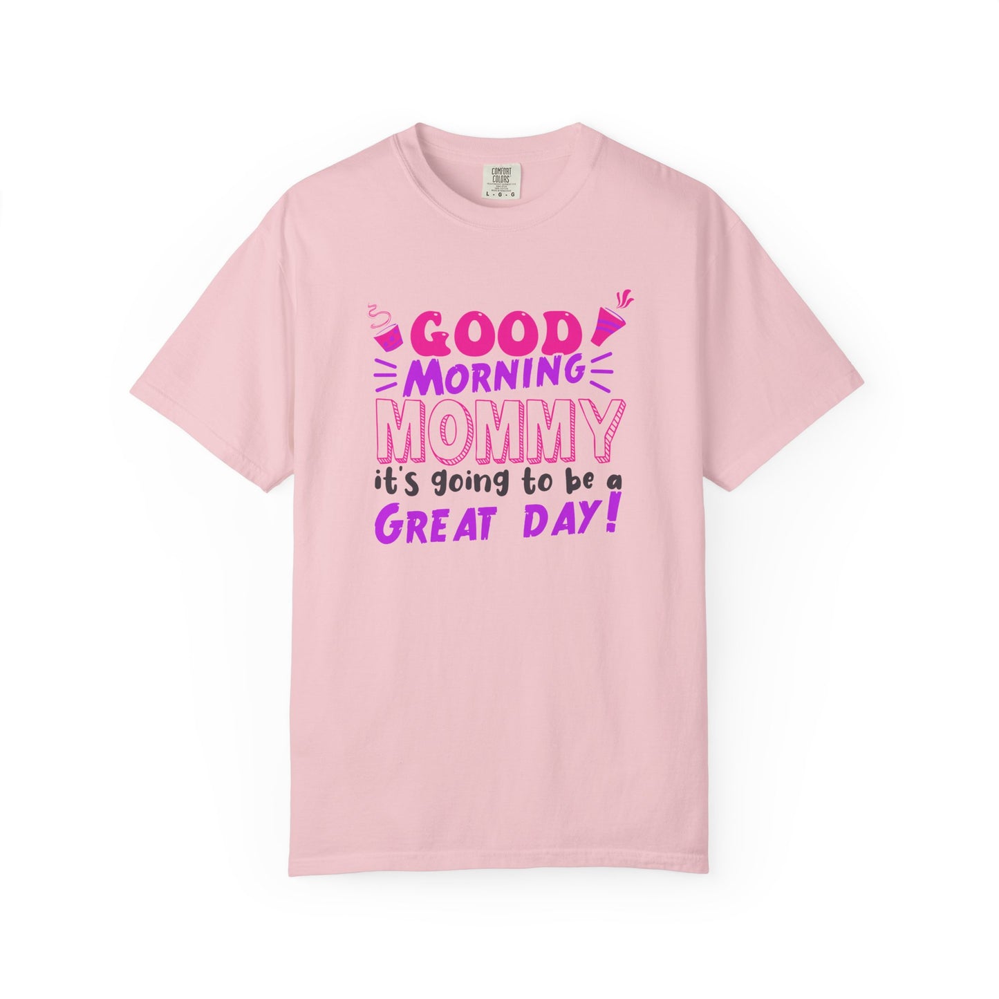 Mom T-shirt Mother's Day Mama Tee Unisex Comfort Colors Garment-Dyed Cotton h41