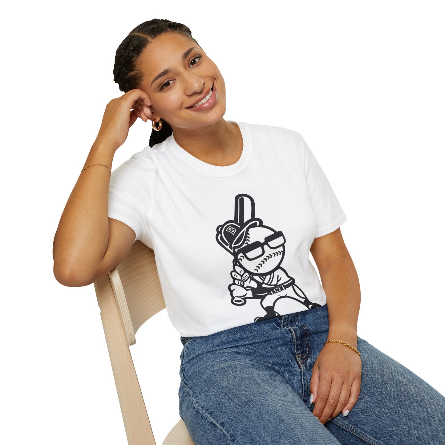 Cartoon T Shirt Animation T Shirt Funny Tee Shirt Gildan Softstyle 64000 Unisex Comfort