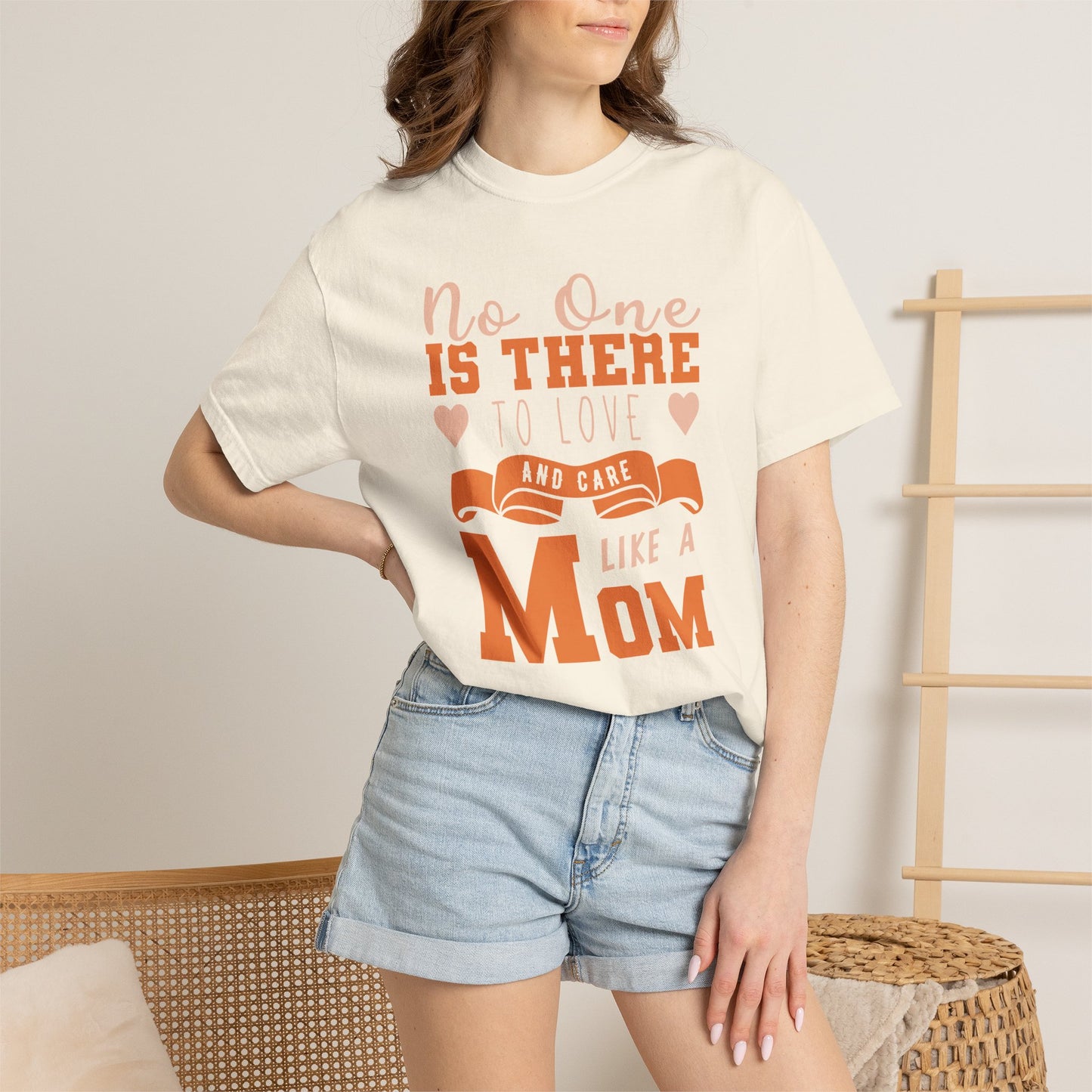 Mom T-shirt Mother Day Mama Tee Unisex Comfort Colors Garment-Dyed Cotton h47