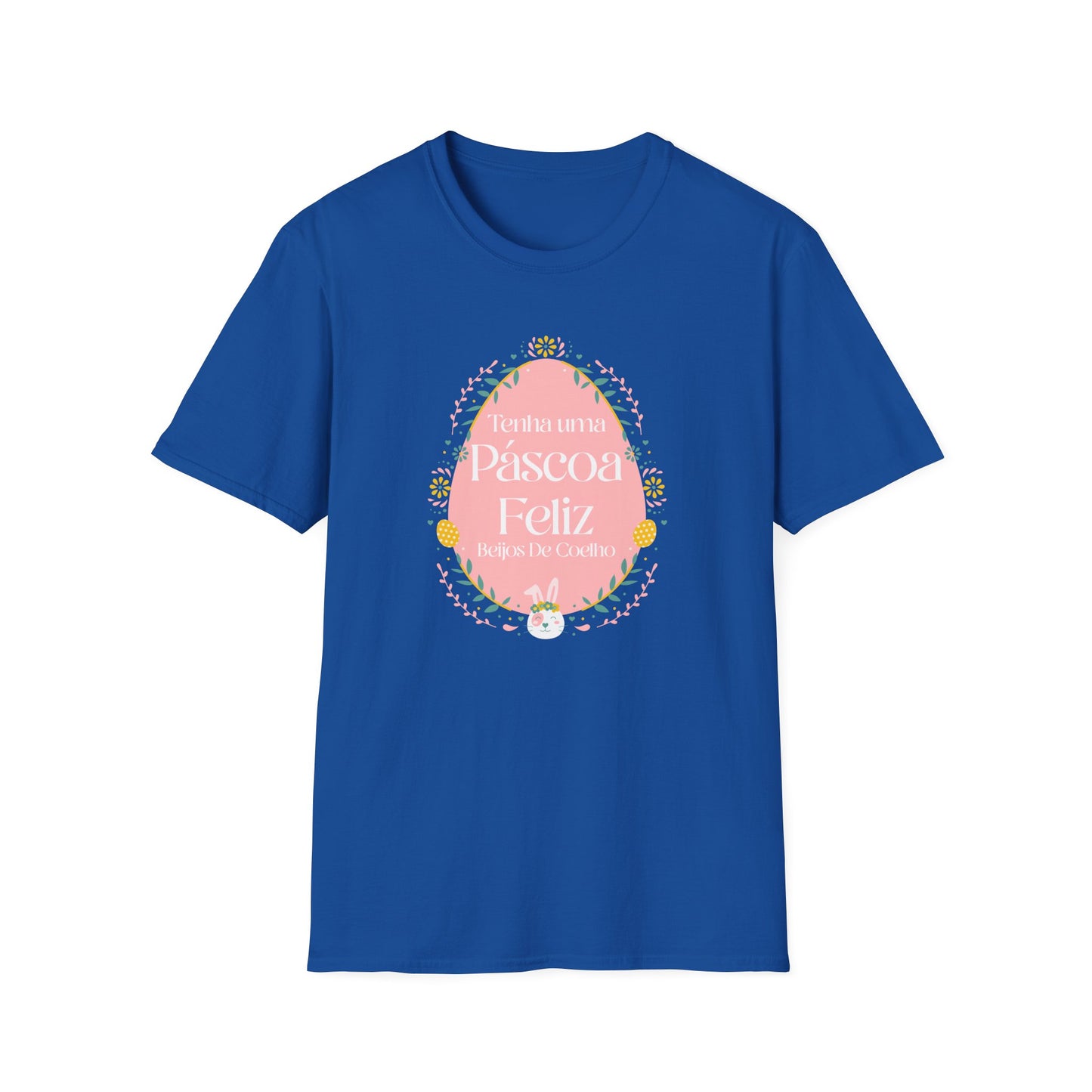 Easter Egg T-Shirt, Tee Shirt with Easter Signature, T Shirt with Easter Prints, Tee Shirt with Easter Design - 2