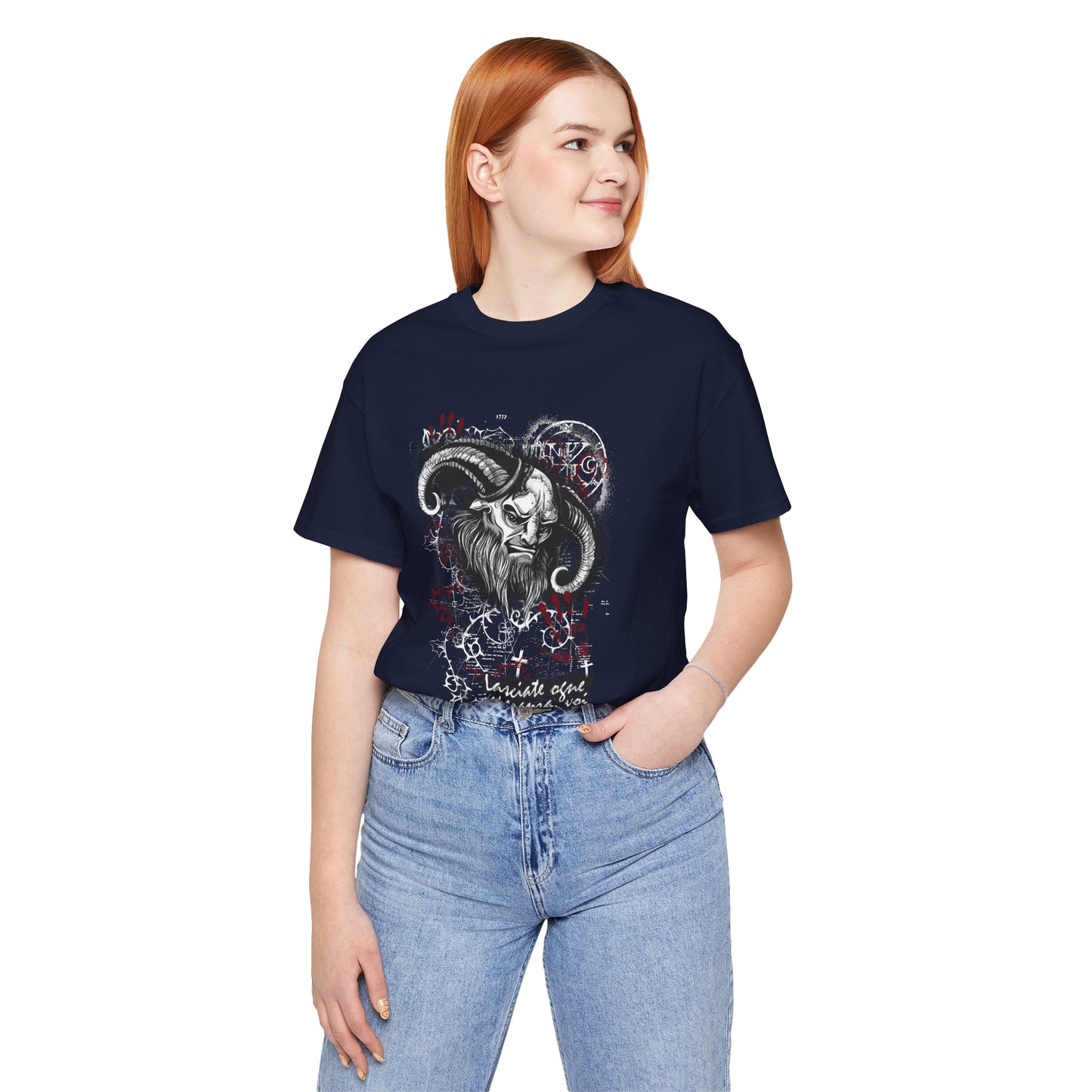 Gothic Graphic Unisex Cotton T-Shirt r14