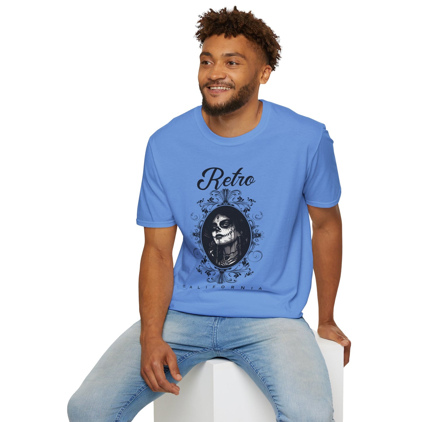 Retro T Shirt, Retro Design Shirt, Retro Art Tee Shirt, T-shirt with Retro Style