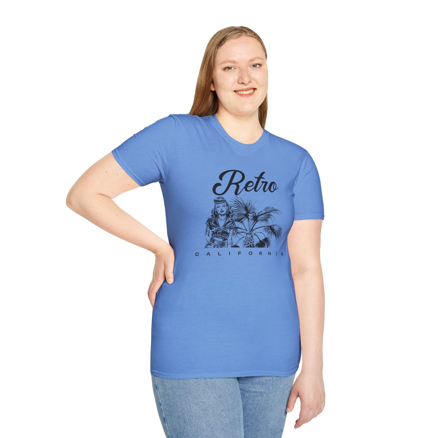 Retro T Shirt, Retro Design Shirt, Retro Art Tee Shirt, T-shirt with Retro Style