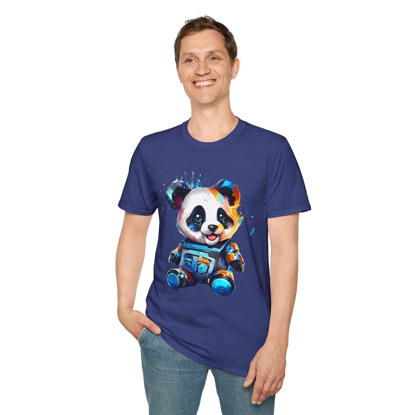 Animals Tees, Funny Animals Shirt, T Shirts with Funny Animals, T-Shirt with Panda, Panda Tees