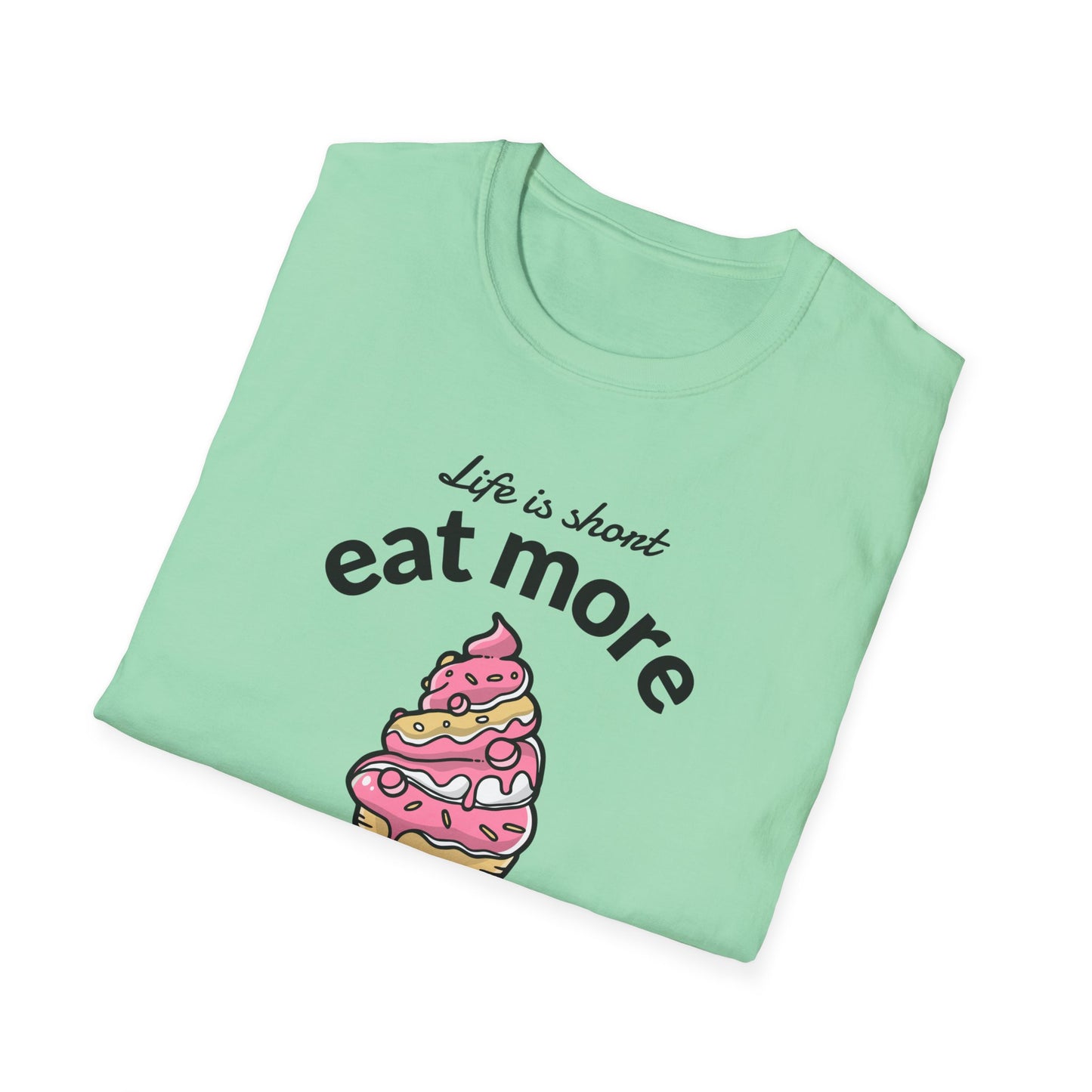 Food Tees, Funny Food T Shirts, Funny T Shirts, Shirt with Food, Junk Food Tees, Shirt with Ice Cream, Ice Cream T-Shirt