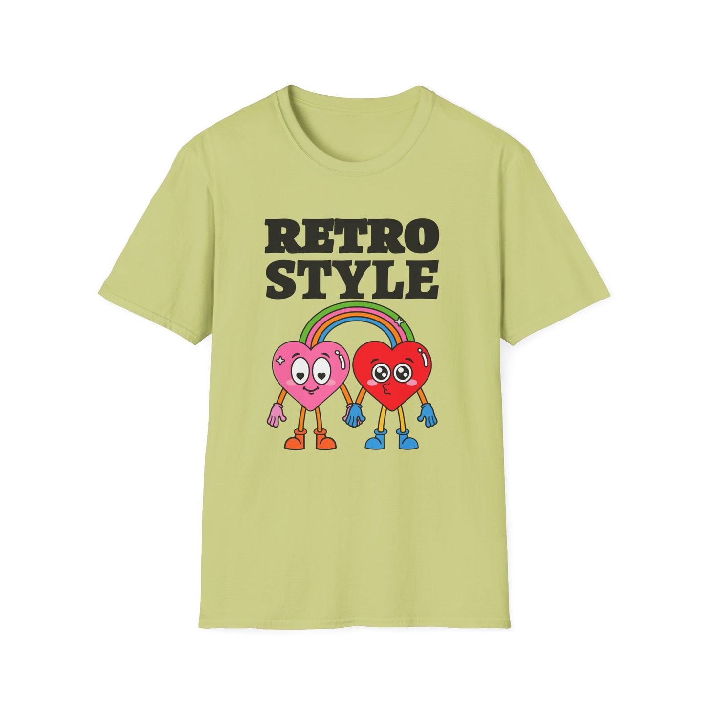 Retro T Shirt, Retro Design Shirt, Retro Art Tee Shirt, T-shirt with Retro Style