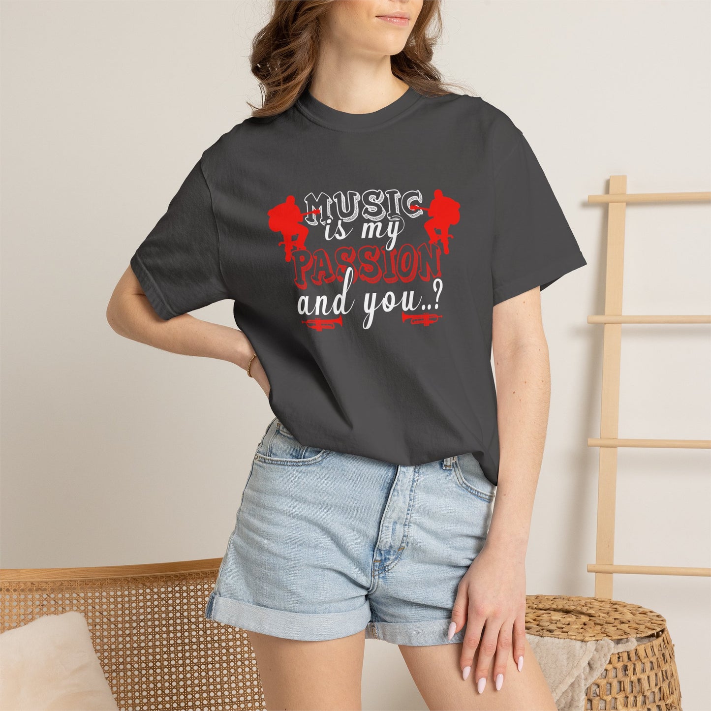 Music Graphic Design Unisex Cotton T-shirt 070
