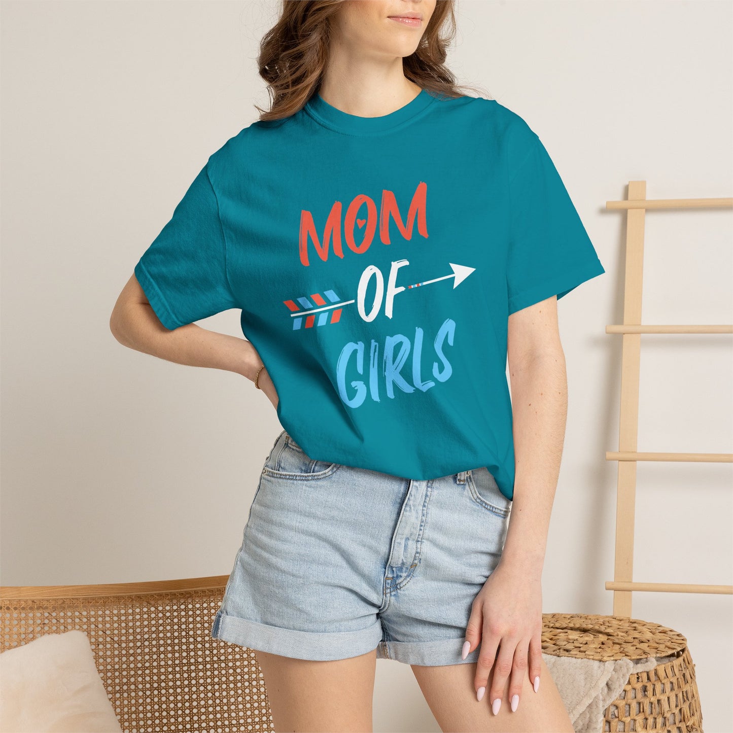 Mom T-shirt Mother's Day Mama Tee Unisex Comfort Colors Garment-Dyed Cotton h17