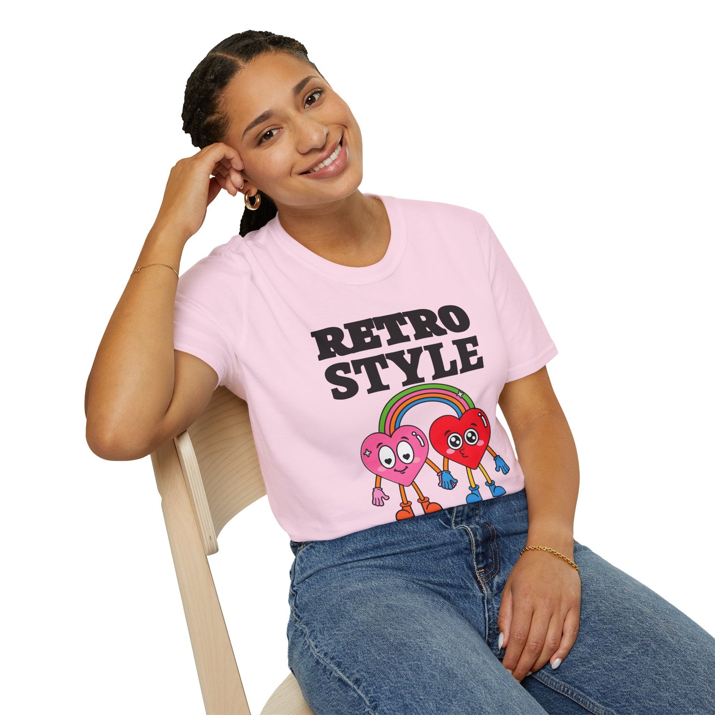 Retro T Shirt, Retro Design Shirt, Retro Art Tee Shirt, T-shirt with Retro Style