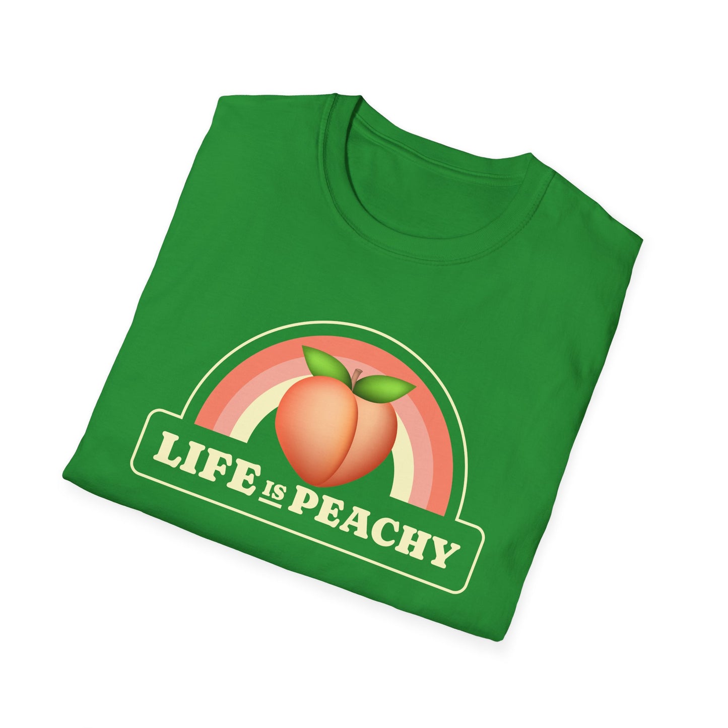 Food Tees, Funny Food T Shirts, Funny T Shirts, Shirt with Fruits, Shirt with Peach