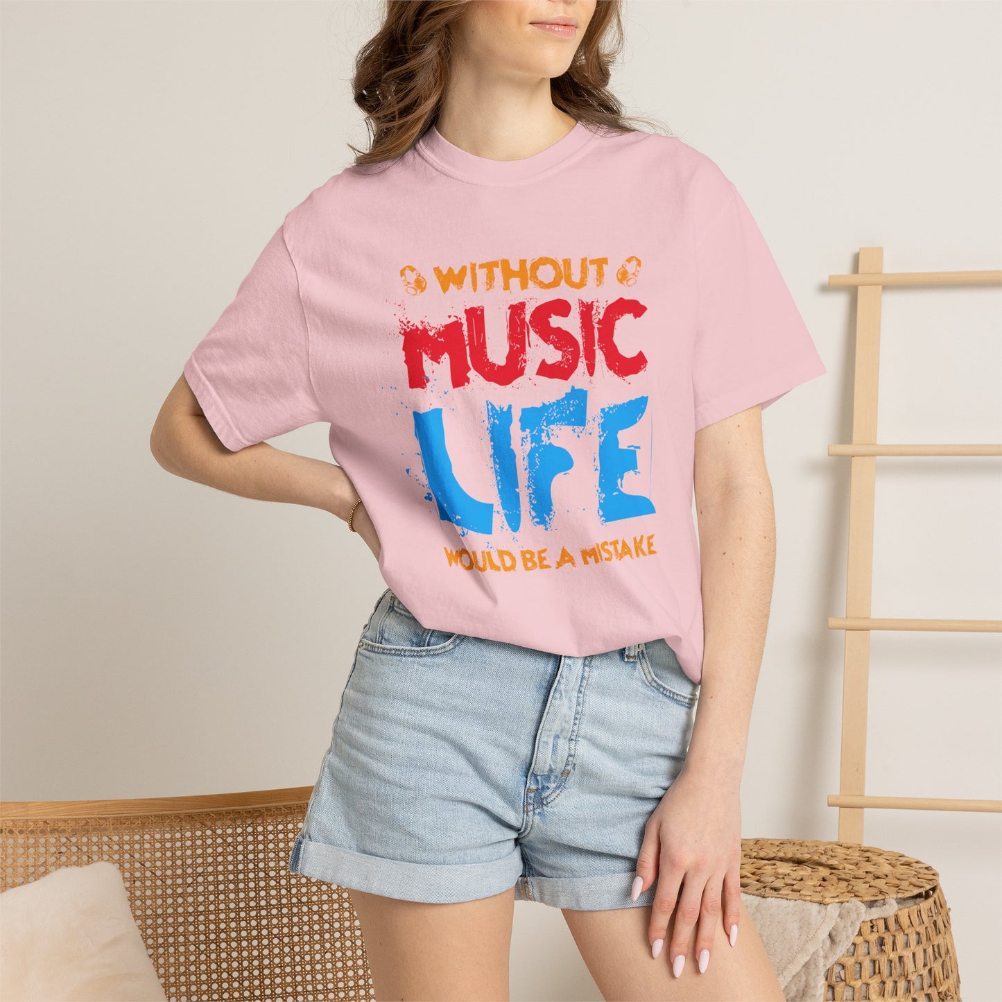 Music Graphic Design Unisex Cotton T-shirt 032