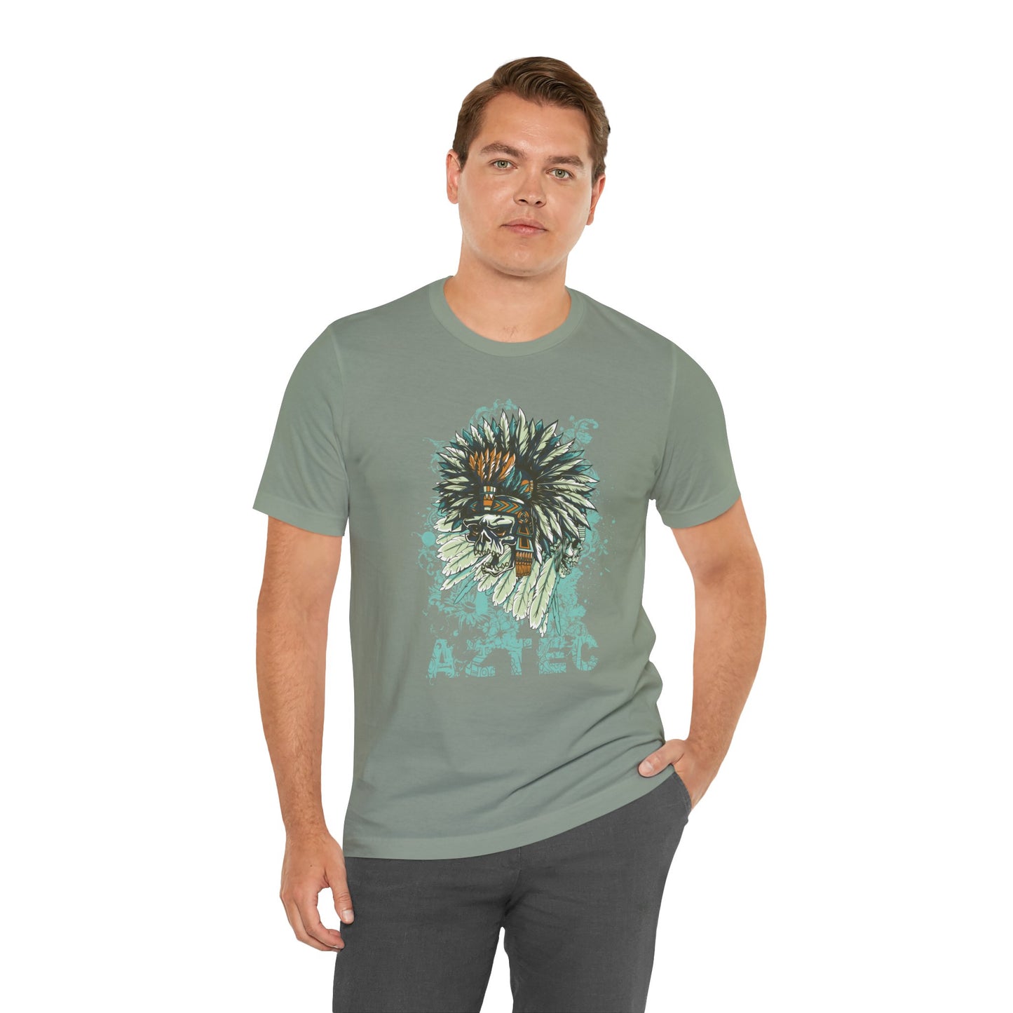 Skull Graphic Design Unisex Cotton Tee Shirt Art-14